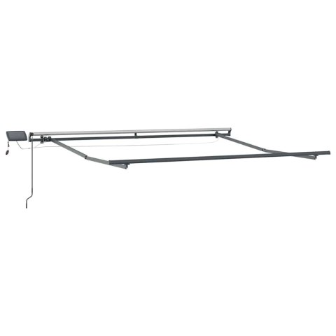 Markiza zwijana Czerwono-biały 350 x 250 cm tkanina