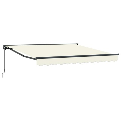 Markiza zwijana Kremowy 350x250 cm tkanina