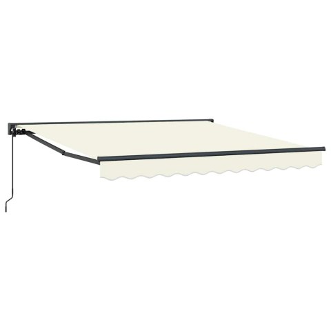 Markiza zwijana Kremowy 350x250 cm tkanina