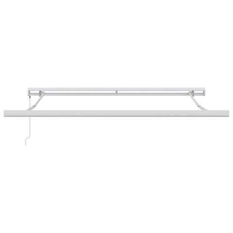 Markiza zwijana Czarny 350 x 250 cm Tkanina i Metal