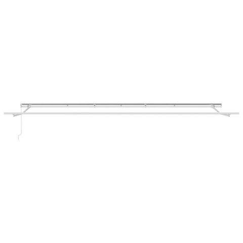 Markiza zwijana Wielokolorowe 600 × 350 cm Poliester i Metal