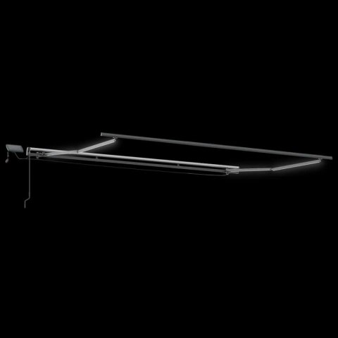Markiza zwijana Ze LED Lights Wielokolorowe 450 ×300 cm tkanina
