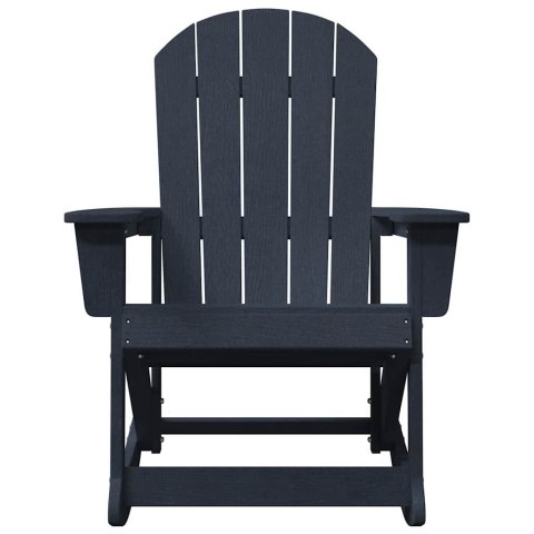 Fotele bujane Adirondack 2 pcs Ciemnoniebieski HDPE