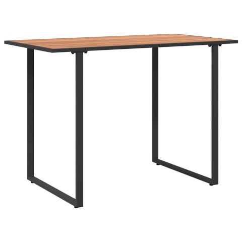 Zestaw do jadalni w ogrodzie 3 pcs Ciemnoszary Stal
