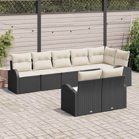 Zestaw Sof na Ogród 8 pcs polirattan