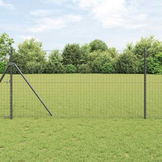 Słupek ogrodzeniowy. Inny 52 pcs Szary 3,2 x 3,2 x 190 cm Stal