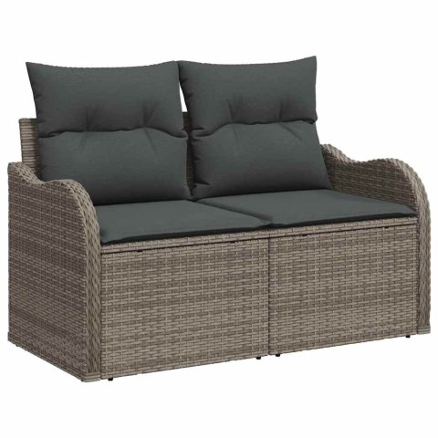 Zestaw Sof na Ogród 7 pcs Szary