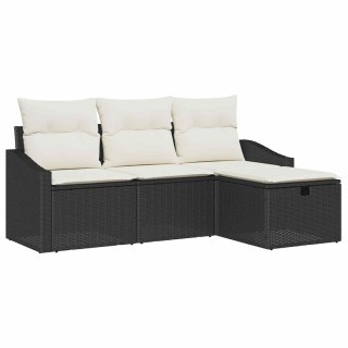 Zestaw Sof z poduszką 4 pcs polirattan