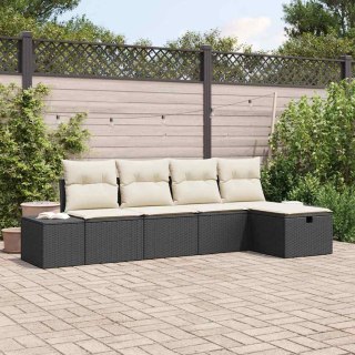Zestaw Sof z poduszką 5 pcs polirattan