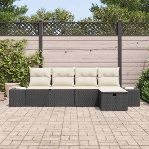 Zestaw Sof z poduszką 5 pcs polirattan