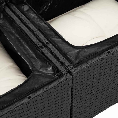 Zestaw Sof z poduszką 5 pcs polirattan