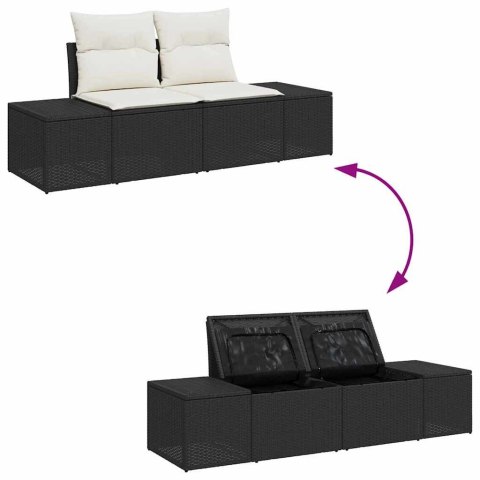 Zestaw Sof z poduszką 8 pcs polirattan