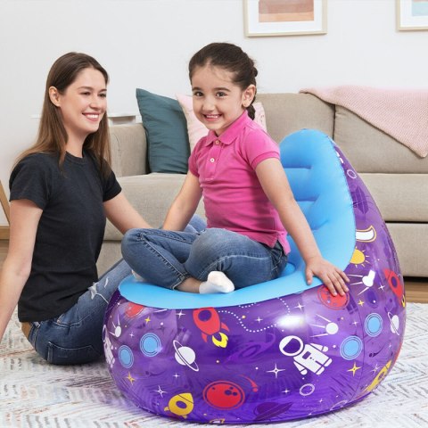 Bestway Fotel dmuchany z LED Łączące przestrzeń 72x72x64 cm +3 Lata Wnętrze i Ogród 75122