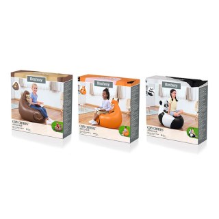Bestway Wielki dmuchany fotel Zwierzęta 72x72x64 cm +3 Lata Wewnątrz i Ogród 75116