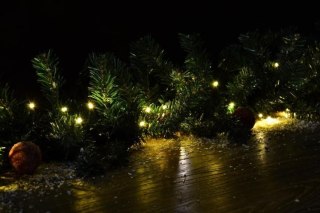 Świąteczny świetlny łańcuch - 3,9 m, 40 diod LED, 9 funkcji