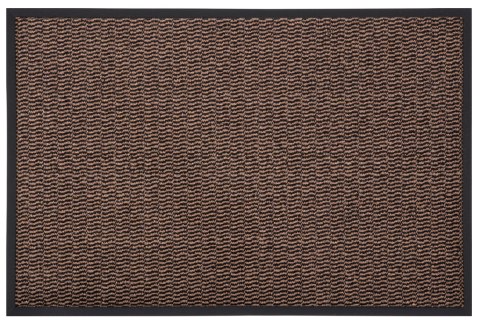 Wycieraczka wejściowa pod drzwi 80x120 cm WANDA brązowa
