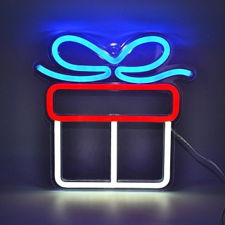 FIGURKA NEONOWA LAMPKA PREZENT