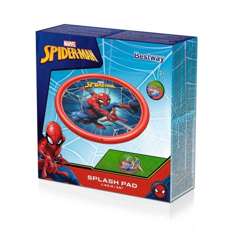Bestway Basen dmuchany z dyszą Spiderman D165 cm +2 lata Ogród 98792