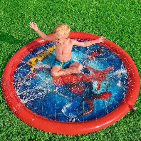 Bestway Basen dmuchany z dyszą Spiderman D165 cm +2 lata Ogród 98792