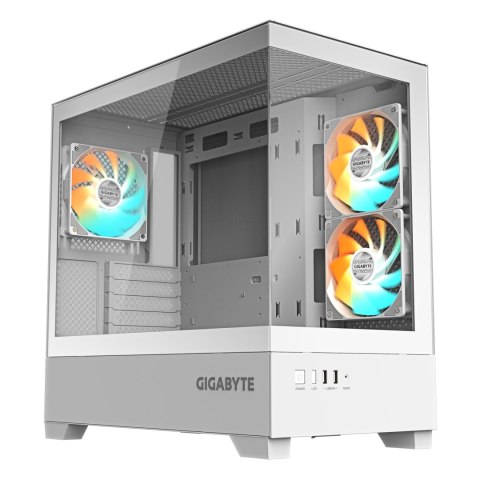 CASE MIDITOWER MATX W/O PSU/GB-C201PI ICE GIGABYTE