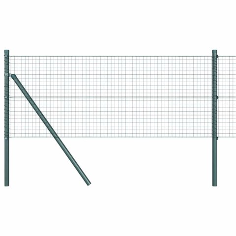Słupek ogrodzeniowy. Zielony 100 x 0,4 m (siatka 25 x 25 mm)