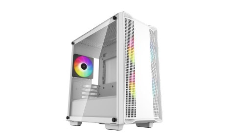 CASE MINITOWER MATX W/O PSU/CC360 WH ARGB DEEPCOOL