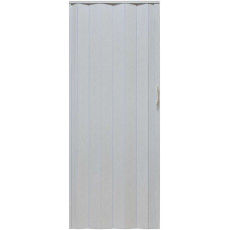 Drzwi harmonijkowe 001P-49-100 biały dąb mat 100 cm