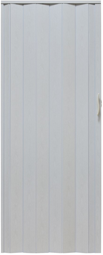 Drzwi harmonijkowe 001P-49-100 biały dąb mat 100 cm
