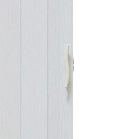 Drzwi harmonijkowe 001P-49-100 biały dąb mat 100 cm