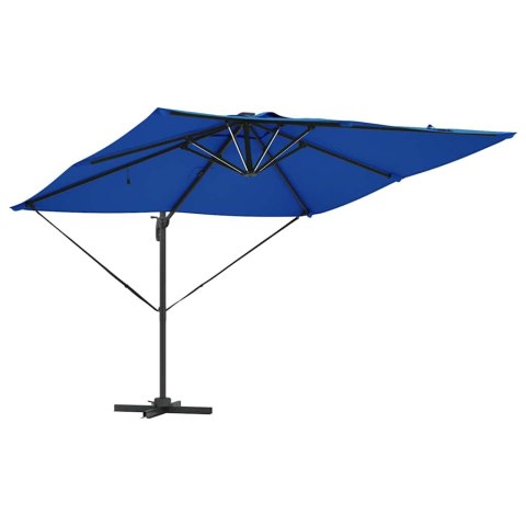 Parasol plażowy Ze LED Lights Niebieski Azur 286 x 284 x 270 cm