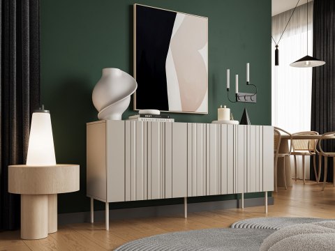 Komoda ISLA 150,5x40x75 kaszmir mat