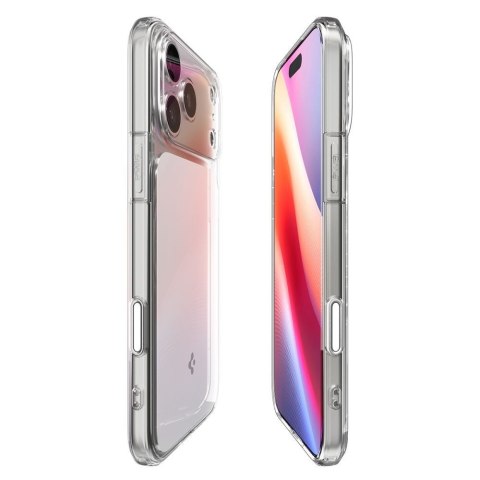 Etui case na iPhone 17 Pro Ultra Hybrid T MagSafe - przezroczysto-białe