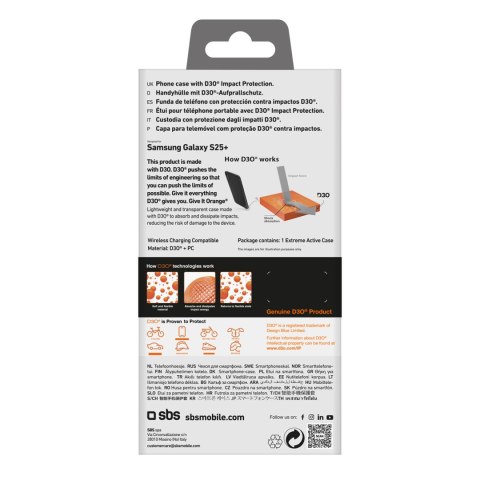 Etui pokrowiec ochronny do Samsung Galaxy S25+ - przezroczysty