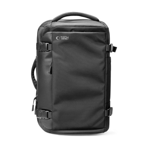 Plecak bagaż podręczny na laptopa do Ryanair Wizzar 20L 40x20x25cm - czarny
