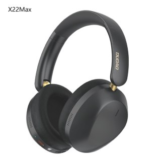 Słuchawki bezprzewodowe nauszne X22 Max Bluetooth ANC - czarne