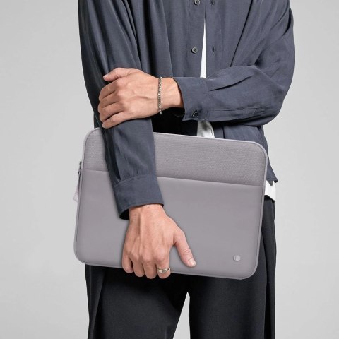 Torba pokrowiec etui Sleeve na laptopa 15-16'' - szara