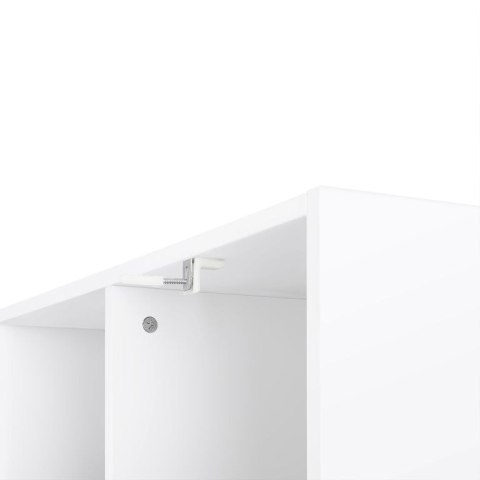 Regał na książki VASAGLE biały 97,5x30x100 cm nowoczesny