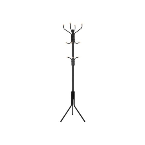 Wieszak stojący metalowy SONGMICS 182 cm czarny