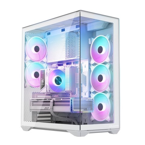 MODECOM OBUDOWA SPACE XL ARGB FULL TOWER 5F BIAŁA