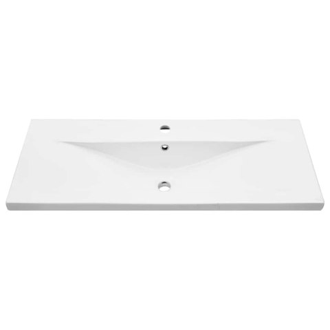 Szafka pod umywalkę z drzwiami Czarny dąb 100 x 39 x 62 cm