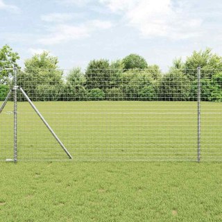 Słupek ogrodzeniowy. 52 pcs Szary 3,2 x 3,2 x 170 cm