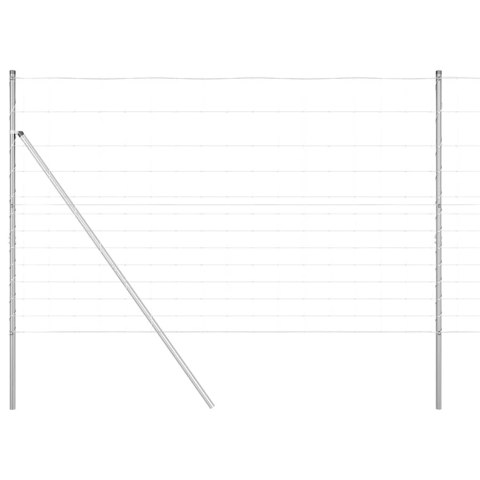 Słupek ogrodzeniowy. Galwanizowany 50 x 1,5 m Stal