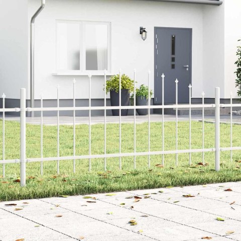 Ogrodzenie Ogrodowe 6 pcs Biały 170 x 140 cm