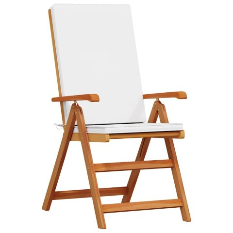 Krzesło Ogrodowe 4 pcs Brązowy i biały 57 x 71,5 x 104 cm
