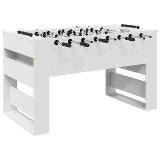 Stół do futbolu 2 pcs Biały 146,5 x 74 x 85 cm