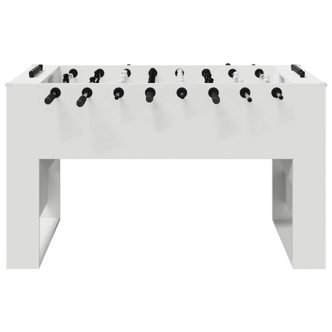 Stół do futbolu 2 pcs Biały 146,5 x 74 x 85 cm