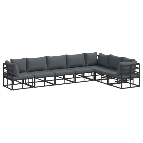 Zestaw Sof na Ogród z poduszką 7 pcs