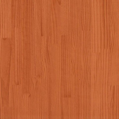Ramka łóżka Woskowy Brąz 120 x 190 cm Lite drewno sosnowe