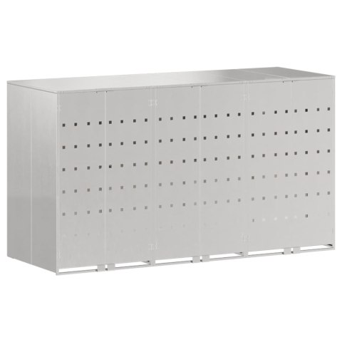 Przechowalnia na 3 kosze na odpady 340 x 77.5 x 115.5 cm