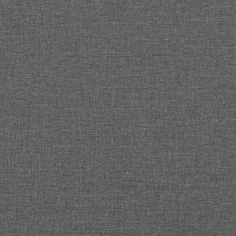 Rama łóżka Z zagłówkiem brązowy i ciemnoszary 200 x 200 cm